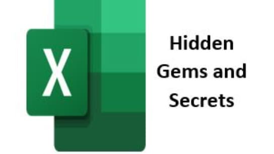 Microsoft Excel: Hidden Secrets and Gems