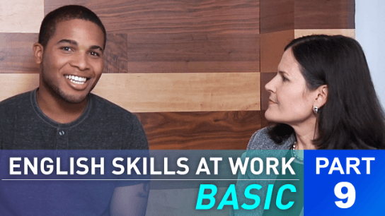 English Skills at Work - Basic Part 9